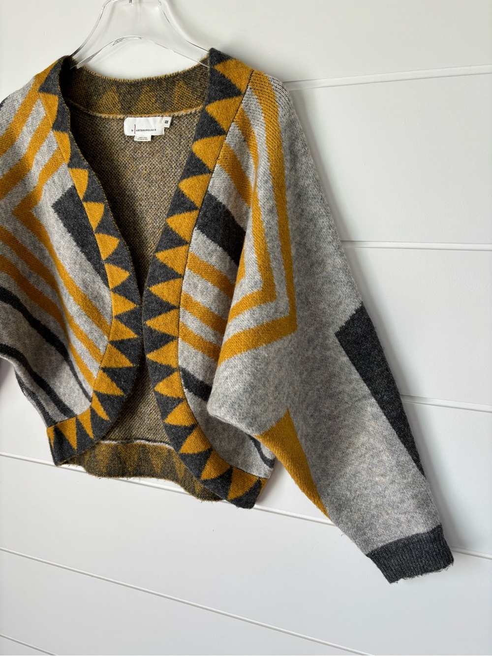 Anthropologie Pacey Cropped Cardigan Women's One Size - Picture 4 of 11